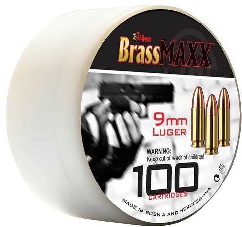 Tulammo 9mm Full Metal Jacket 115 Grains 100 Rounds Per Box TA919100