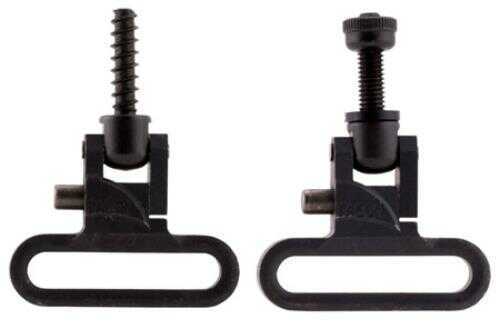 The Outdoor Connection TAL79411 Talon Swivels 1.25 Inches .75" Black Metal Md: