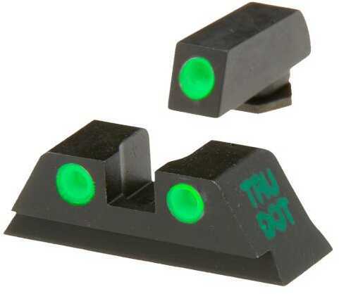 Meprolight Night Sight Set Green for Glock 42-43