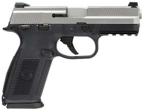 Pistol FNH USA FNS-9 DA Manual Safety 9mm Luger 17 Round Black/Stainless Steel 66926