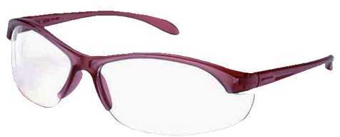 Howard Leight W300 Women's Safety Glasses Tortoise Shell Frame Dusty Rose Lens R-01705