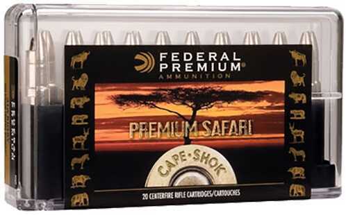 375 H&H 20 Rounds Ammunition Federal Cartridge 300 Grain Solid