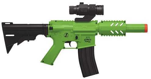 Crosman Zombie Purge Air Rifle Fully-Auto 6mm Airsoft Black/Green Z77