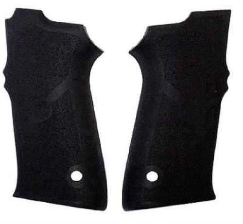 Hogue Grips Rubber S&W 5900 Series No Finger Grooves Black 40010-img-0