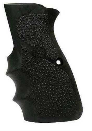 Hogue Rubber Grip, Browning High Power 9mm w/ Finger Grooves 09000