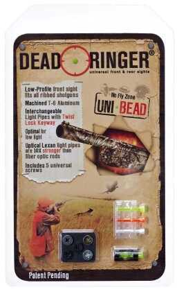 Click to see larger image. Dead Ringer Uni-Bead Front Sight Interchangable Lexan Green/Orange/White DR4386