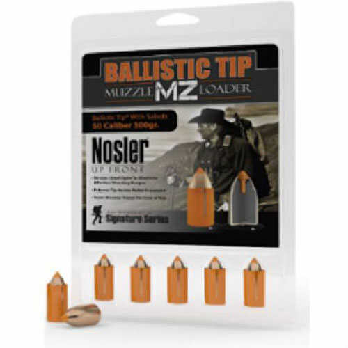 Nosler Ballistic Tip Muzzle Loader Bullets .50 Caliber Sabot 300 Grains MD: 50300