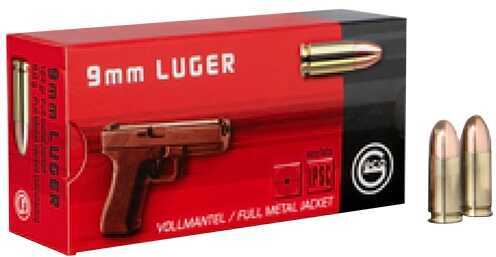9mm Luger 50 Rounds Ammunition Ruag Ammotec 124 Grain Full Metal Jacket