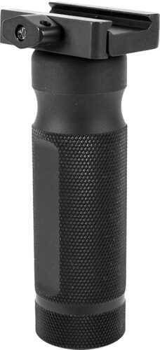 Aim Sports Inc. Medium Tactical Forend Grip Checkered Aluminum Black PJTMG
