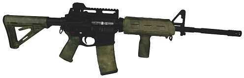 Click to see larger image. Matrix Diversified Industries MDI Magpul Milspec AR-15 Furniture Kit A-TACS Camo MAGMIL24FG