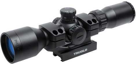Truglo Tactical 30 Rifle Scope 3-9X42 30mm Illuminated Reticle Includes 1 Piece Base TG8539TL