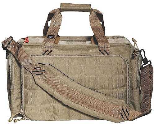 G Outdoors Inc. G*OUTDOORS Tactical Range Bag Tan 1000D Nylon w/Teflon Coating T1813LRT