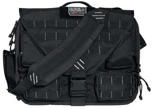 G Outdoors Inc. G*OUTDOORS Tactical Briefcase Black 1000D Nylon w/Teflon Coating T1350BCB