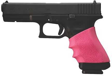 Hogue Grips HandAll Universal Full Size Sleeve Fits Many Semi Auto Handguns Pink 17007