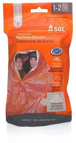 Adventure Medical Kits / Tender Corp Survival Blanket 2 Person Orange 01401701
