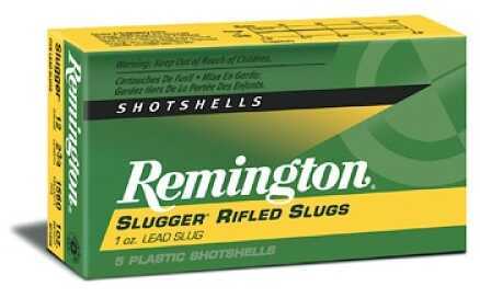 20 Gauge 10 Rounds Ammunition Remington 2 3/4" 1/2 oz Lead #Slug