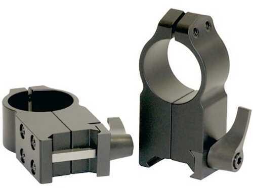 Click to see larger image. Warne Scope Mounts Maxima Quick Detach Ring 30mm Ultra High Matte Finish 217LM