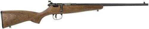 Savage Arms Rascal 22 Long Rifle Youth Model 16.13" Barrel Round Brown Laminated Stock Blued Bolt Action 13816