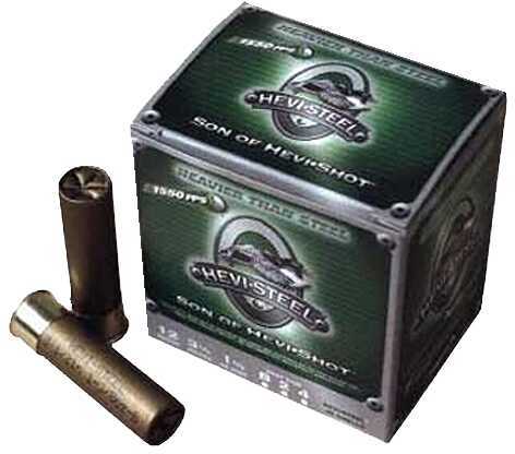 12 Gauge 250 Rounds Ammunition Hevi-Shot-Environ Metal 3" 1 1/4 oz Steel #BBB