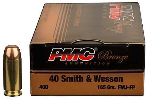 40 S&W 300 Rounds Ammunition PMC 165 Grain Full Metal Jacket