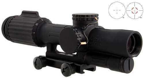 Trijicon VC16C1600000 VCOG Riflescope 1-6x <span style="font-weight:bolder; ">24mm</span> 55 Grains Cir 223/5.56mm 95-15.9 ft@100 yds Black