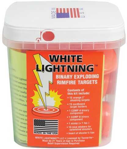 Tannerite White Lightning .22 Rimfire Exploding Targets 15 Pack-img-0