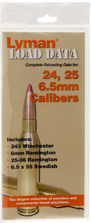 Lyman Load Data Book 24, 25, 6.5mm 9780010