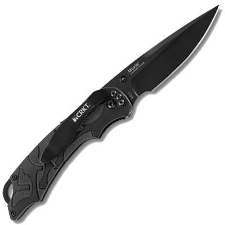 Columbia River Moxie Black Folder 3.3" 8Cr14MoV Stainless DropPoint Polymer 1100