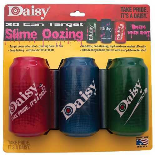 Daisy Outdoor Products Oozing Can 3D Targets Pack Biodegradable Air Gun Md: 92665