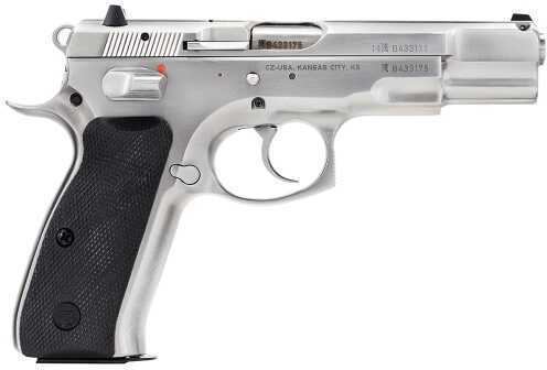 CZ 75 9mm Luger 4.7" Barrel 15 Round Brushed Stainless Steel Semi Automatic Pistol 91124
