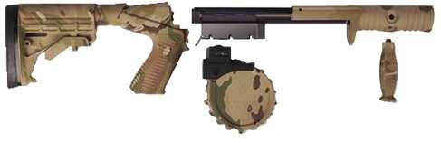 Adaptive Tactical Shotgun Conversion Kit Sidewinder Venom 12 Gauge 2.75" 10 Round MultiCam 03023