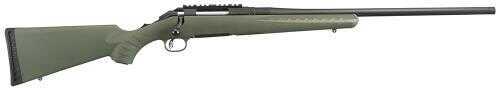 Ruger American Predator 6.5 Creedmoor 3 Round 22" Barrel Black Finish Moss Green Stock Bolt Action Rifle