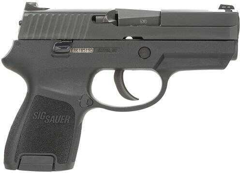 Sig Sauer P250 357 Subcompact Double Action Only Pistol 3.6" Barrel 10+1 Rounds Night Sights Polymer Grip Black Nitron Slide Finish Semi Automatic 250SC357BSS