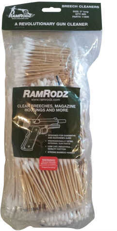 Ramrodz Breech Cleaner Cotton Swab 3" 800 Pack 11800
