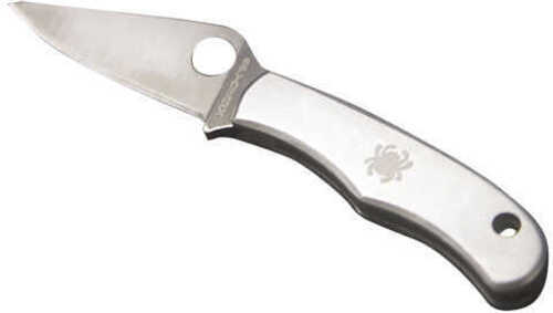 Spyderco Bug Folder 1.31" 3Cr13 Stainless Steel Flat Ground Plain Edge C133P