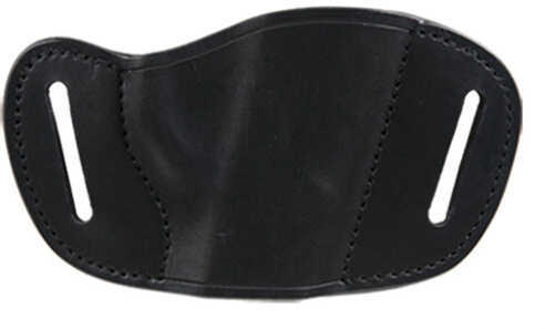 Bulldog Cases Belt Slide Medium Automatic Handgun Holster Right Leather Black MLBM