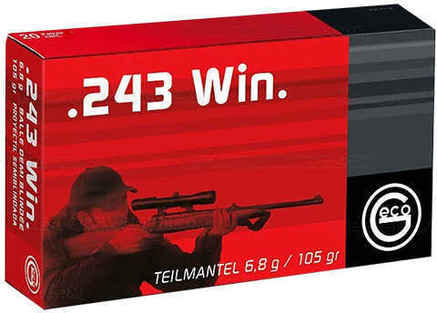 243 Winchester 20 Rounds Ammunition Ruag Ammotec 105 Grain Soft Point