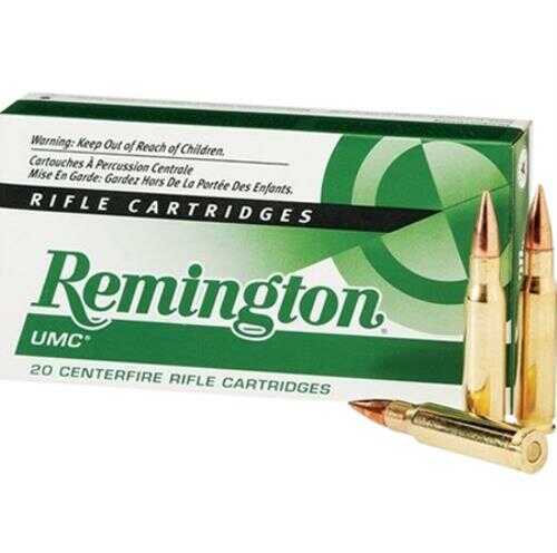 300 AAC Blackout 20 Rounds Ammunition Remington 120 Grain Open Tip Flat Base