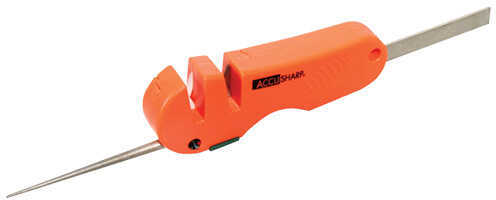 Accusharp Knife and Tool Sharpener 4-in-1 Tungsten Carbide 028C