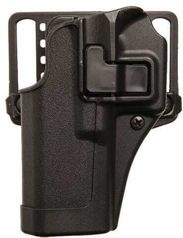 BlackHawk CQC Serpa Belt Holster Left Hand for Glock 42 Nylon Loop And Paddle 410567Bk-L