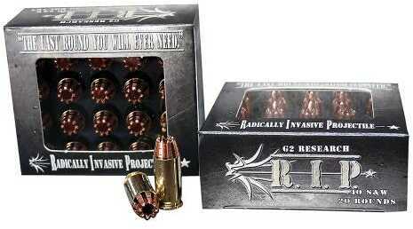 40 S&W 20 Rounds Ammunition G2 Research 115 Grain Hollow Point