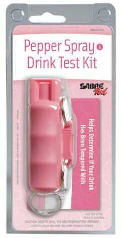 Sabre Key Case Pepper Spray & Drink Test Kit, Black Md: GNO-BK