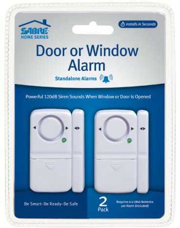 Sabre Door/Window Alarm, 2 Pack Md: HSDWA2