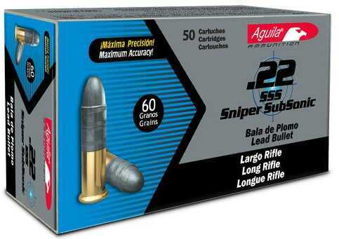 22 Long Rifle 5000 Rounds Ammunition Aguila 60 Grain Lead