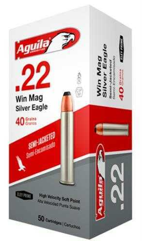 22 Winchester Magnum Rimfire 1000 Rounds Ammunition Aguila 40 Grain Soft Point