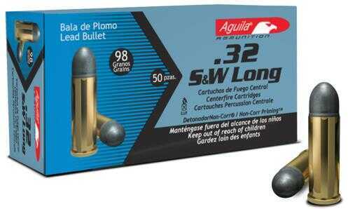 32 S&W Long 50 Rounds Ammunition Aguila 98 Grain Soft Point