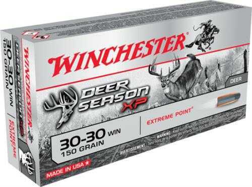 Winchester Deer Season XP 30-30 Win 150 gr Extreme Point Ammo 20 Round Box