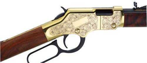 Henry Repeating Arms Rifle Golden Boy Deluxe Engraved 3rd Edition 22 Short/ Long / 20.0" Blued Barrel 16+1 Rounds H004D3