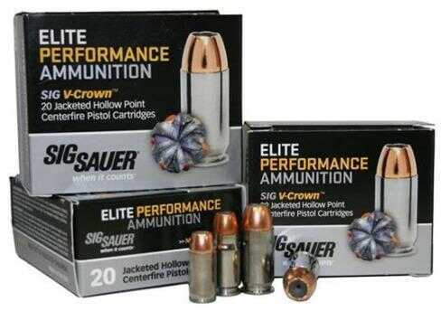 45 ACP 20 Rounds Ammunition Sig Sauer 230 Grain Hollow Point