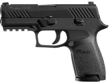 Sig Sauer Compact P320 45 ACP Black Finish 9 Round 3.9" Barrel Modular Striker-Fired Double Action Only Semi Automatic Pistol 320C45B